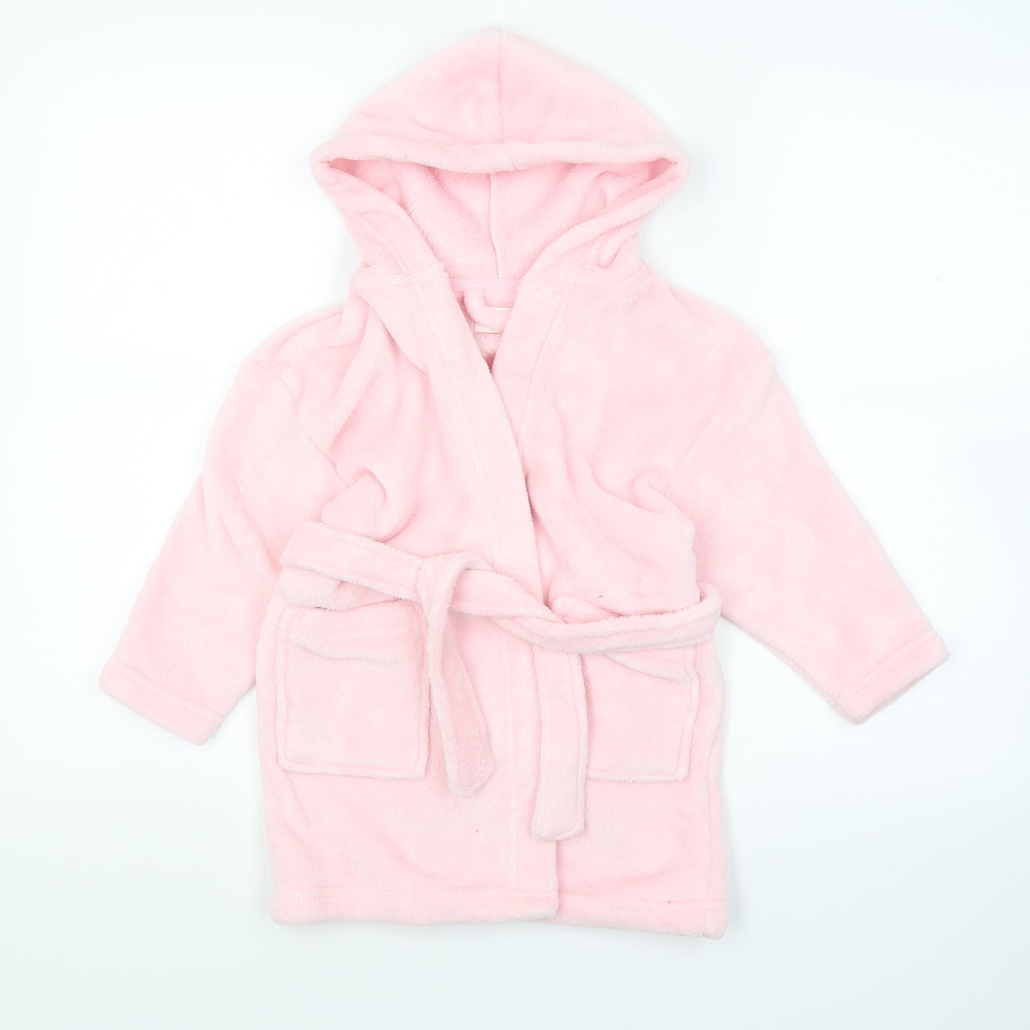 NEXT Girls Pink Solid   Robe Size 2-3 Years