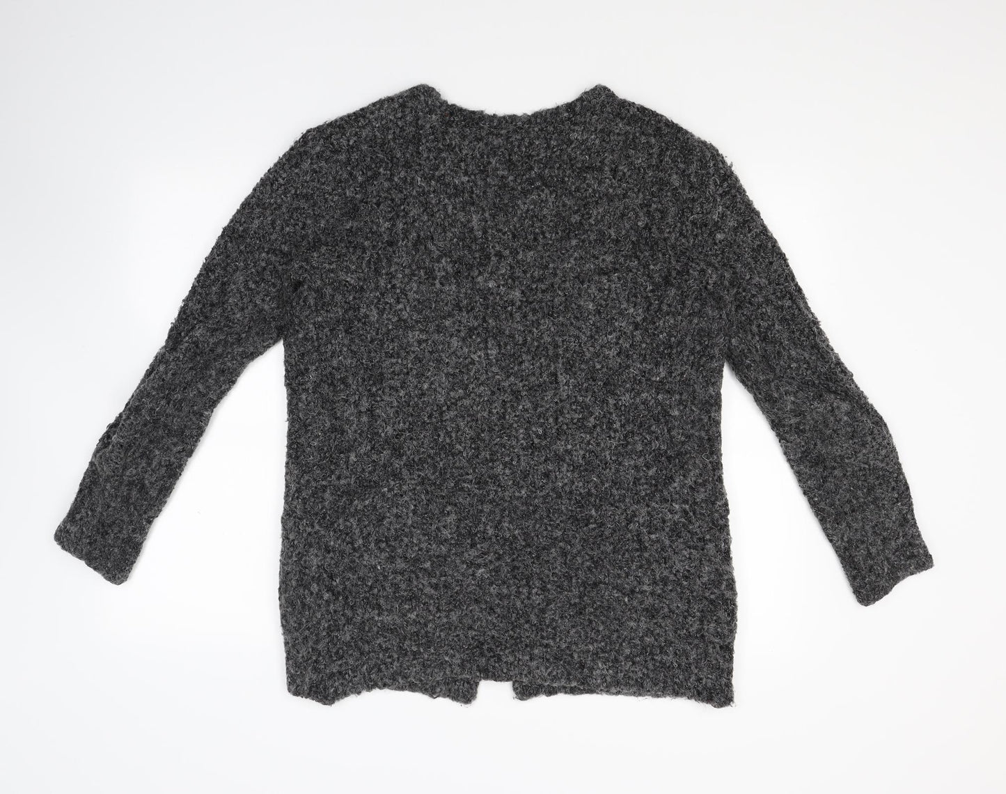 Atmosphere Womens Grey  Knit Cardigan Jumper Size 10