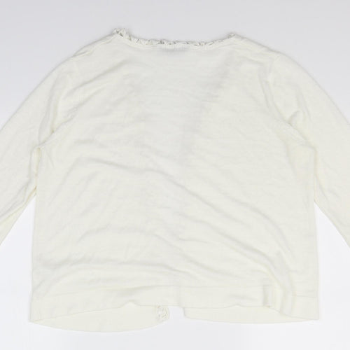 BHS Womens Ivory   Cardigan Jumper Size 14
