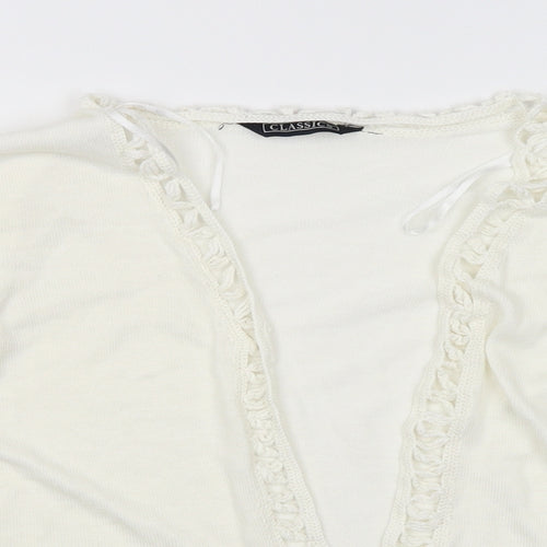 BHS Womens Ivory   Cardigan Jumper Size 14