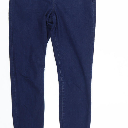 Pep & Co Womens Blue  Denim Skinny Jeans Size 8 L27 in