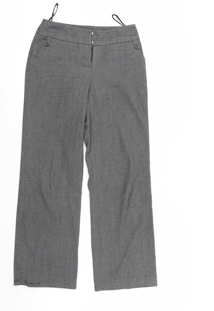 TU Womens Grey Trousers Size 8 L29 in