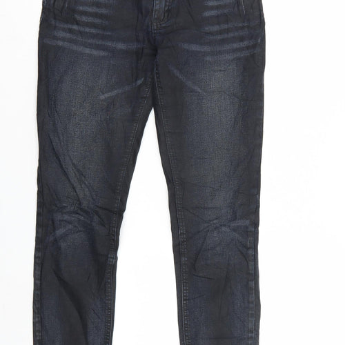 Buena Vista Womens Black  Denim Straight Jeans Size XS L29 in