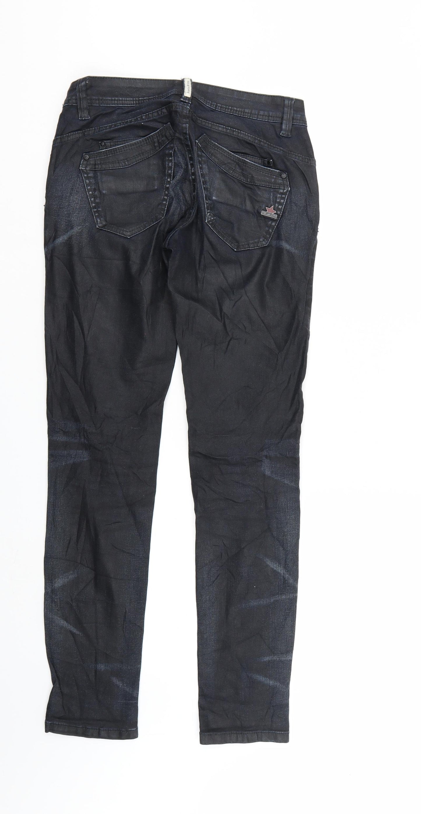 Buena Vista Womens Black  Denim Straight Jeans Size XS L29 in