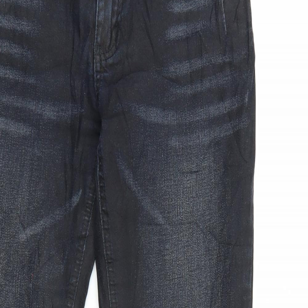 Buena Vista Womens Black  Denim Straight Jeans Size XS L29 in