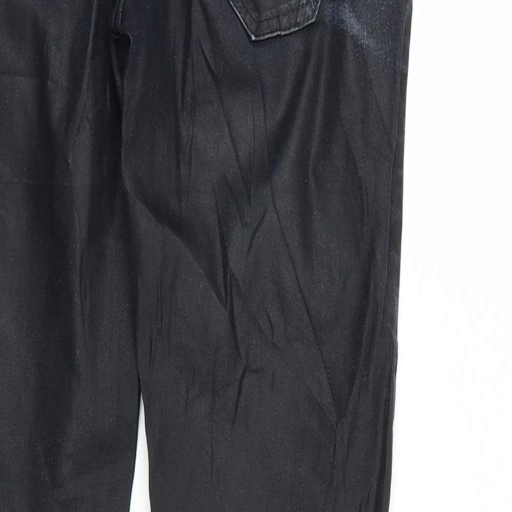 Buena Vista Womens Black  Denim Straight Jeans Size XS L29 in