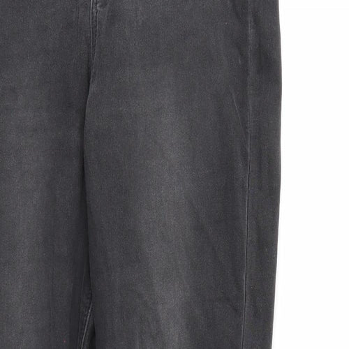 George Womens Black  Denim Tapered Jeans Size 10 L28 in