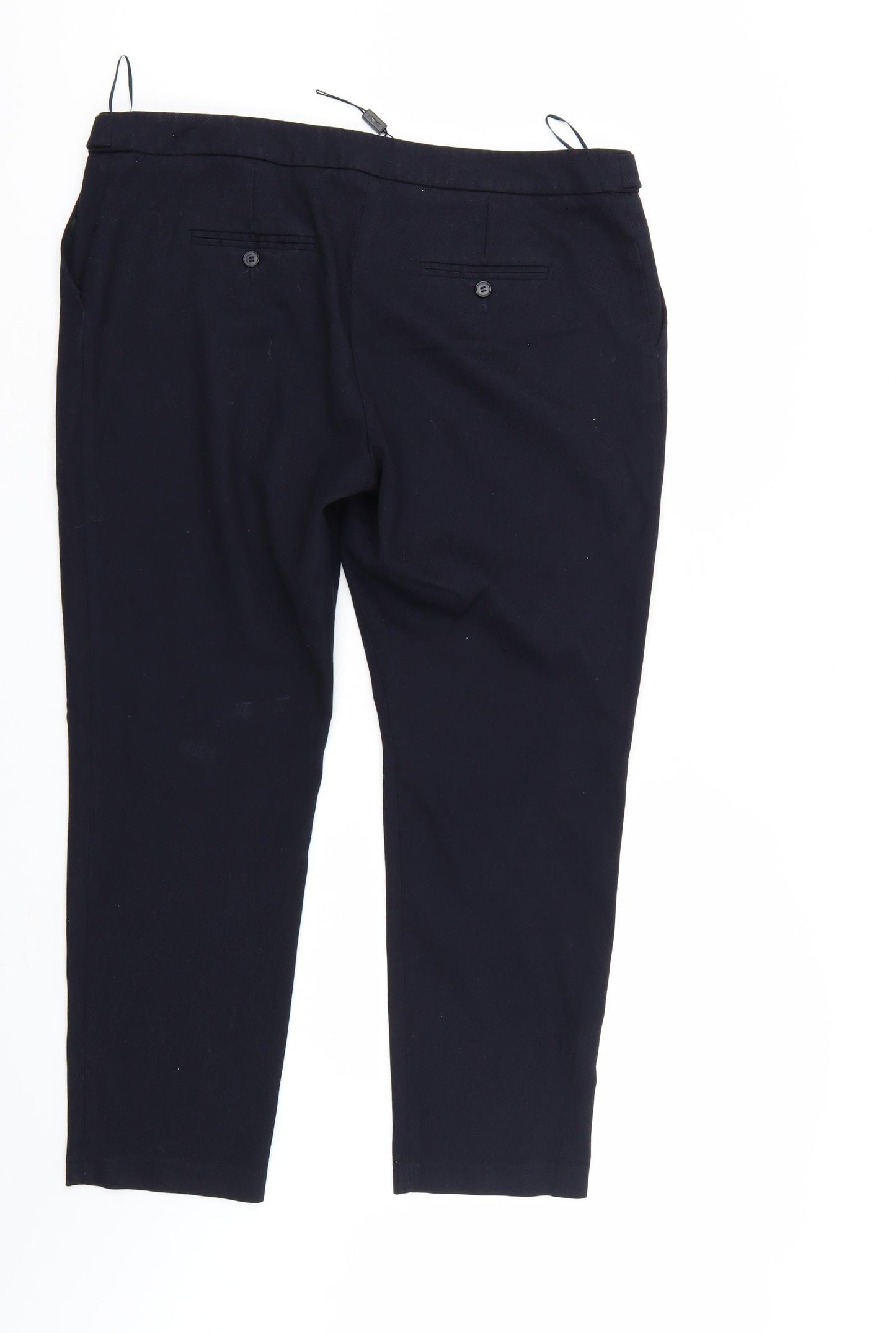 NEXT Womens Blue   Trousers  Size 6 L27 in