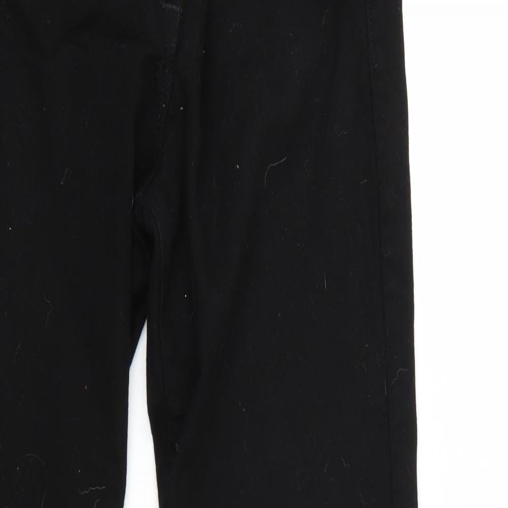 Skinny Womens Black  Denim Skinny Jeans Size 14 L30 in