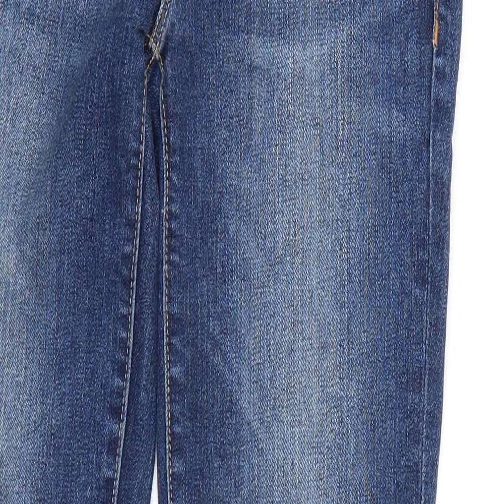 Gap Womens Blue  Denim Straight Jeans Size 28 in L27 in