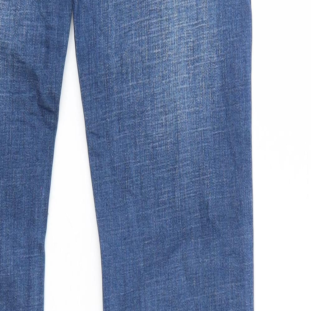 sugar & spice Womens Blue  Denim Straight Jeans Size 28 in L32 in