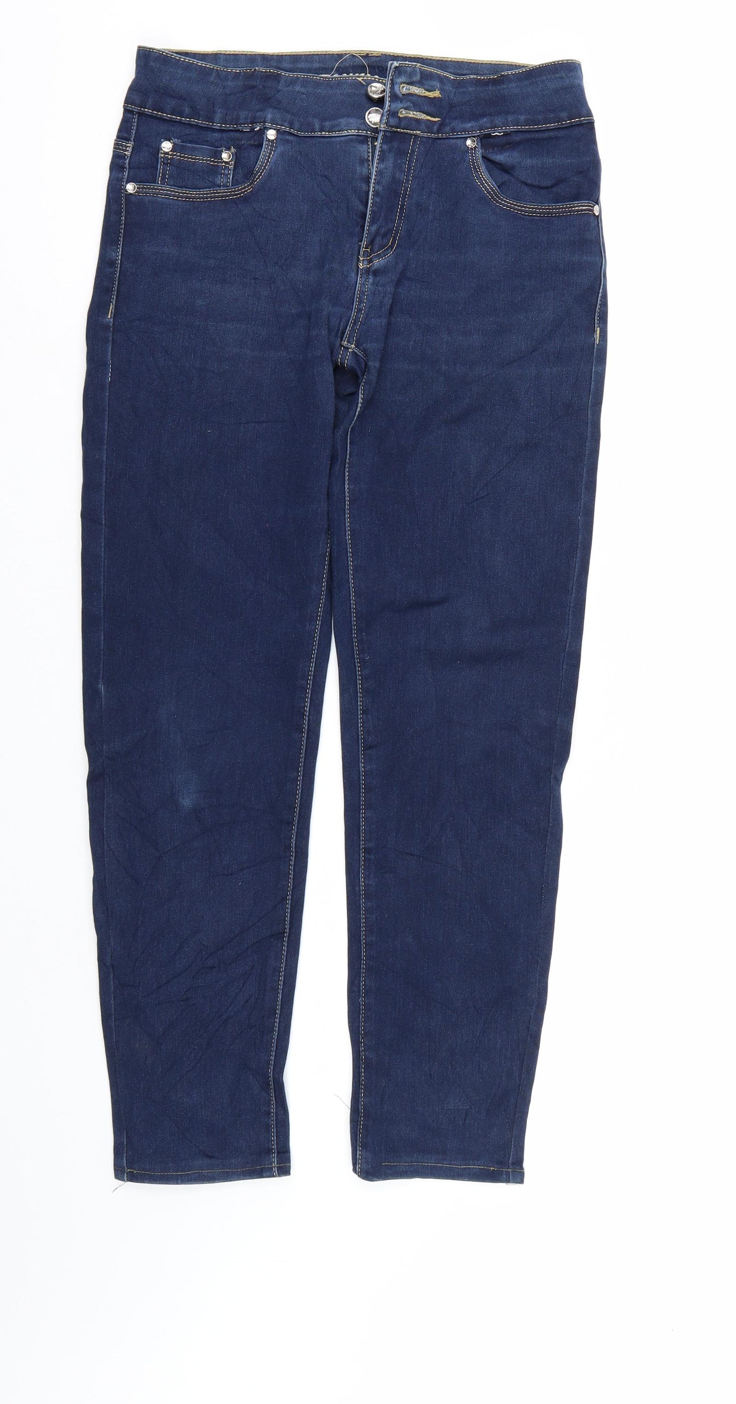 Toxik3 Womens Blue  Denim Straight Jeans Size 29 in L26 in