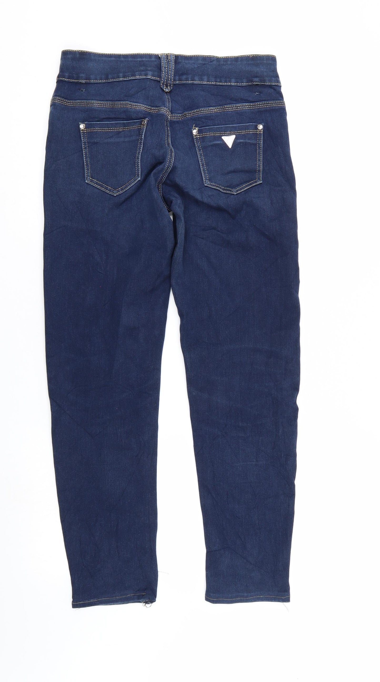 Toxik3 Womens Blue  Denim Straight Jeans Size 29 in L26 in