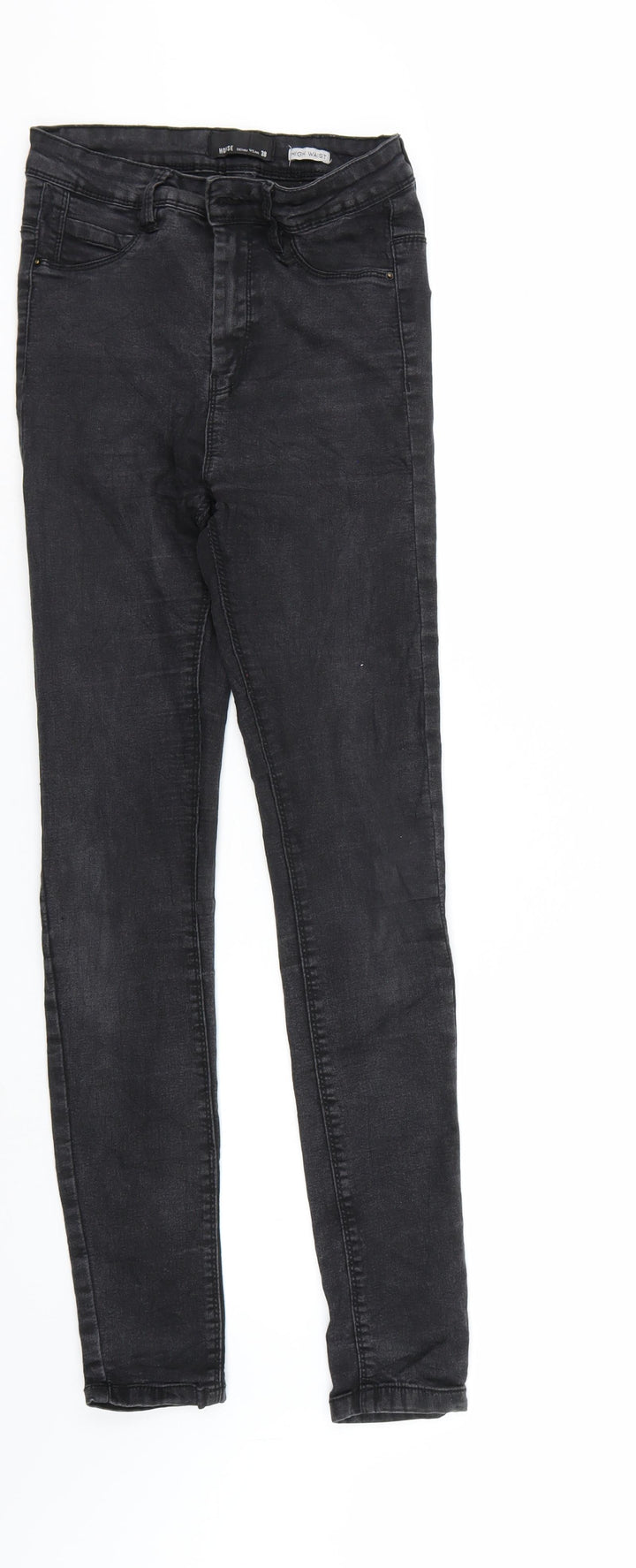 House Womens Black  Denim Straight Jeans Size 10 L27 in