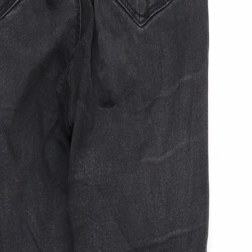 House Womens Black  Denim Straight Jeans Size 10 L27 in
