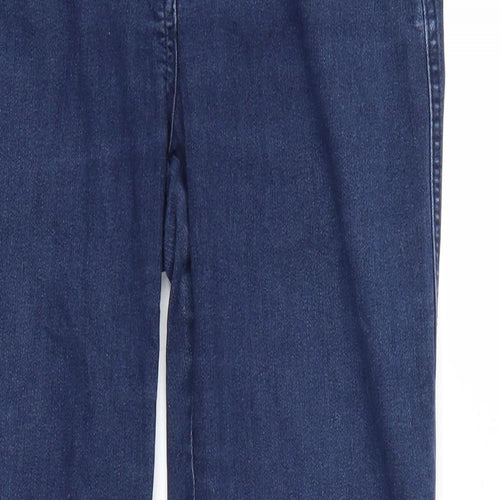 F&F Womens Blue  Denim Straight Jeans Size 8 L27 in - e