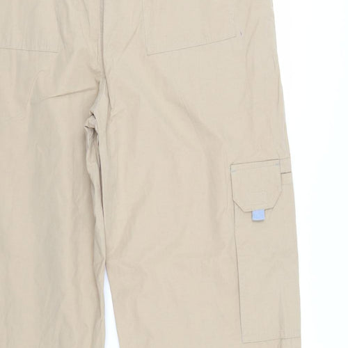 Active Mens Beige   Cropped Trousers Size 36 in L23 in