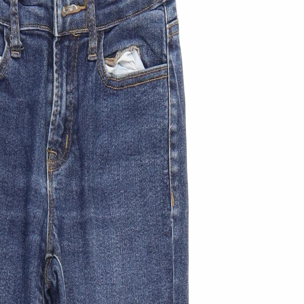 TALLY WEiJL Womens Blue  Denim Skinny Jeans Size 6 L31 in