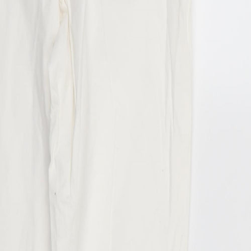 Originals Womens White  Denim Straight Jeans Size 10 L27 in