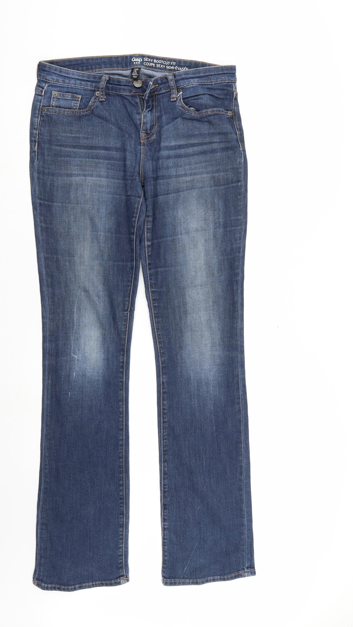 Gap Womens Blue  Denim Bootcut Jeans Size 20 L32 in