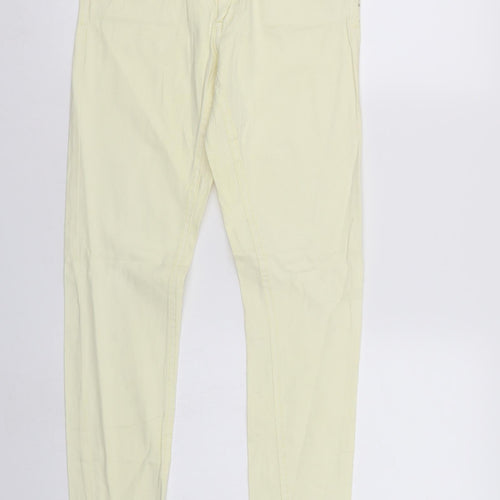 Sinsay Womens Yellow   Tapered Jeans Size M L29 in