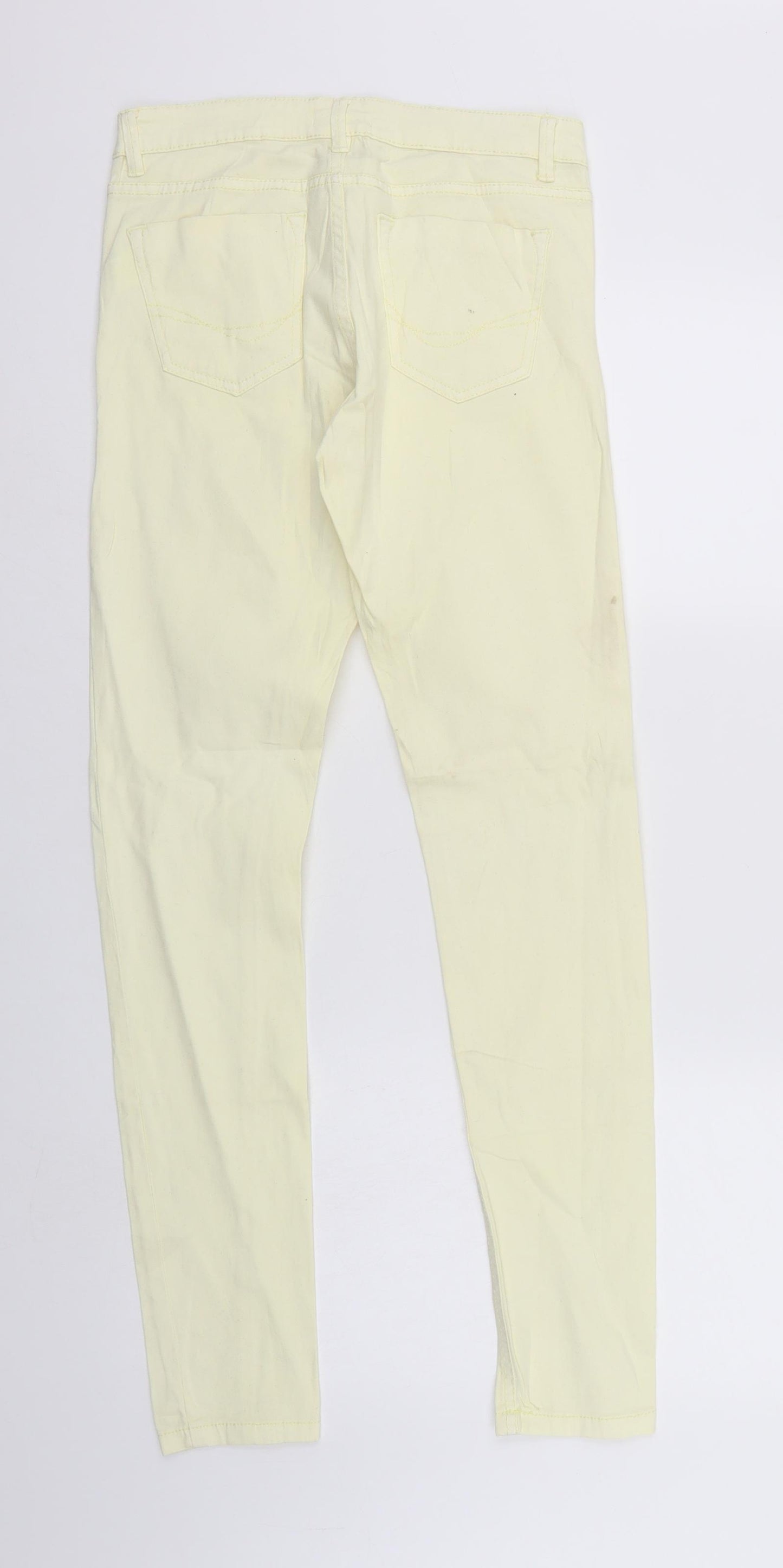 Sinsay Womens Yellow   Tapered Jeans Size M L29 in
