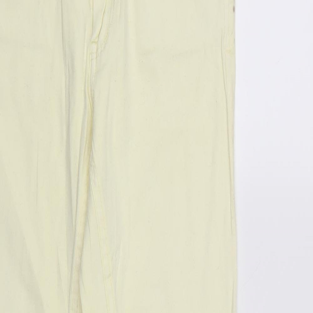 Sinsay Womens Yellow   Tapered Jeans Size M L29 in