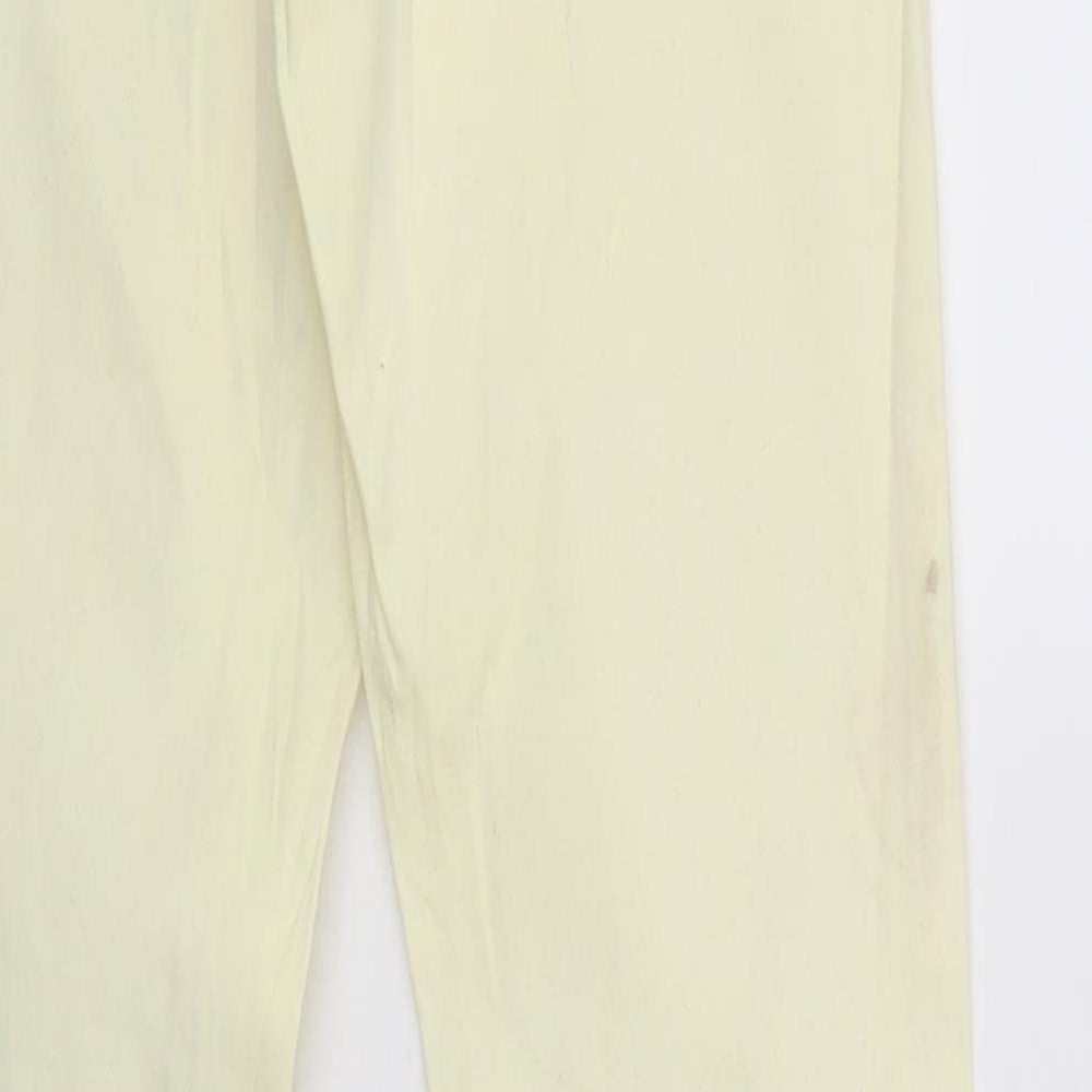 Sinsay Womens Yellow   Tapered Jeans Size M L29 in