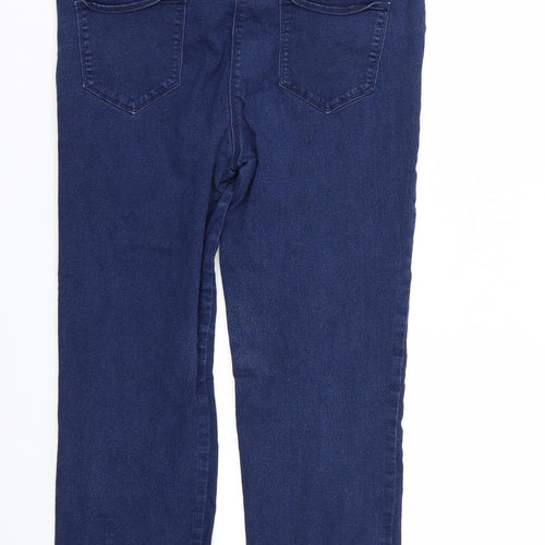 Bonmarché Womens Blue  Denim Skinny Jeans Size 16 L23 in