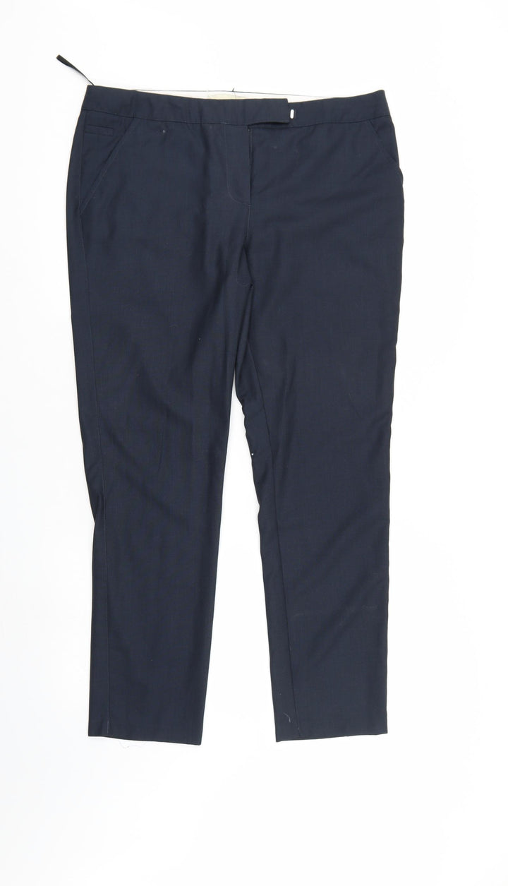 NEXT Womens Blue   Trousers  Size 14 L27 in