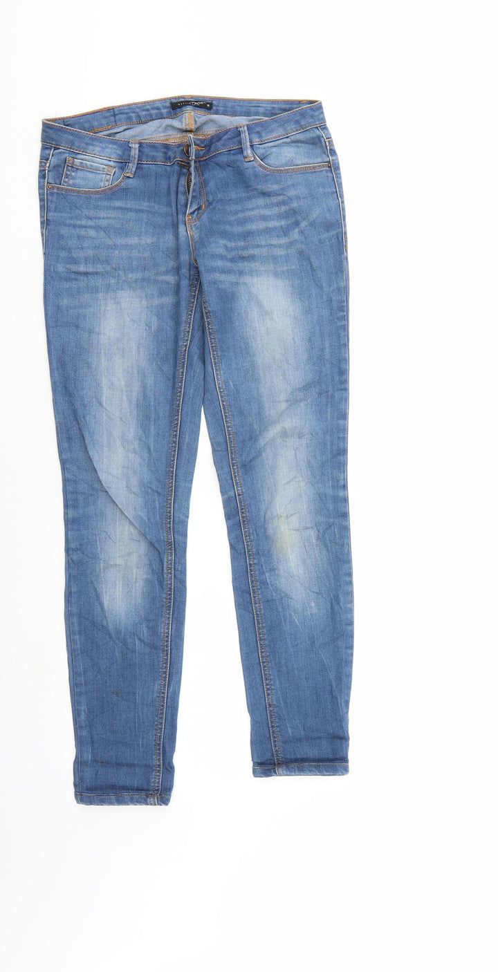 mohito Womens Blue  Denim Straight Jeans Size 26 in L26 in