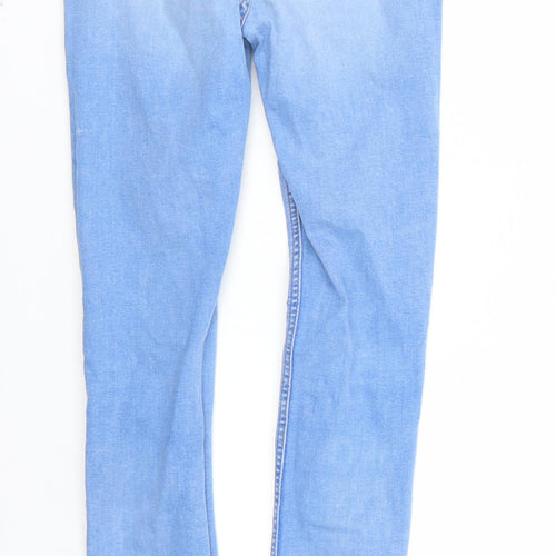 River Island Womens Blue  Denim Tapered Jeans Size 6 L25 in