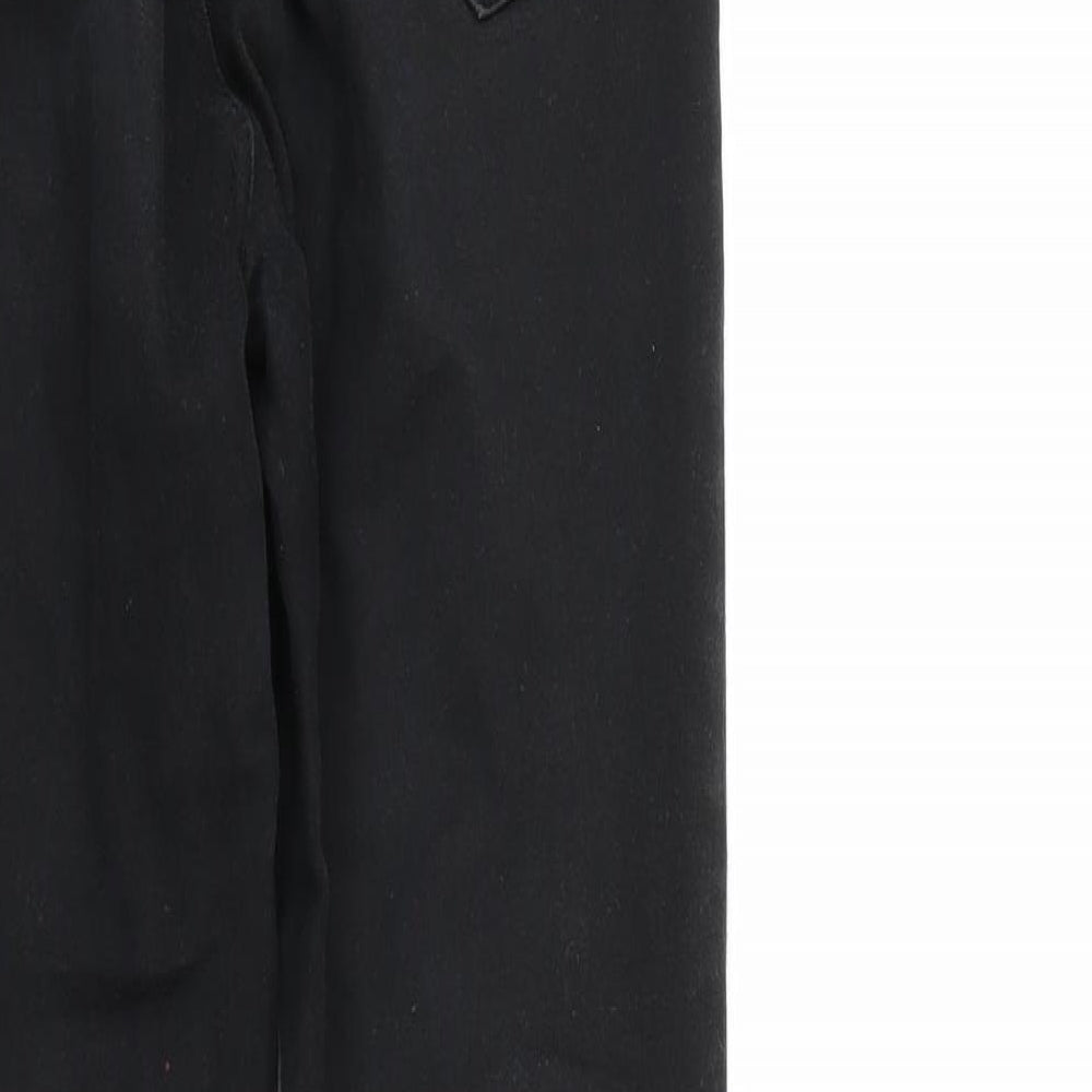 Toxik3 Womens Black  Denim Straight Jeans Size 6 L31 in