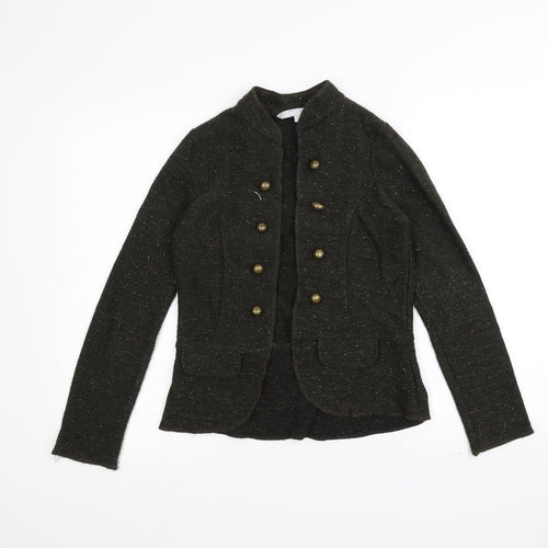Red Herring Womens Black   Jacket  Size 10
