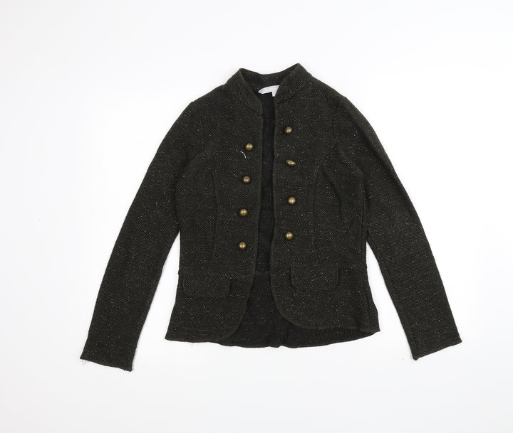 Red Herring Womens Black Jacket Size 10
