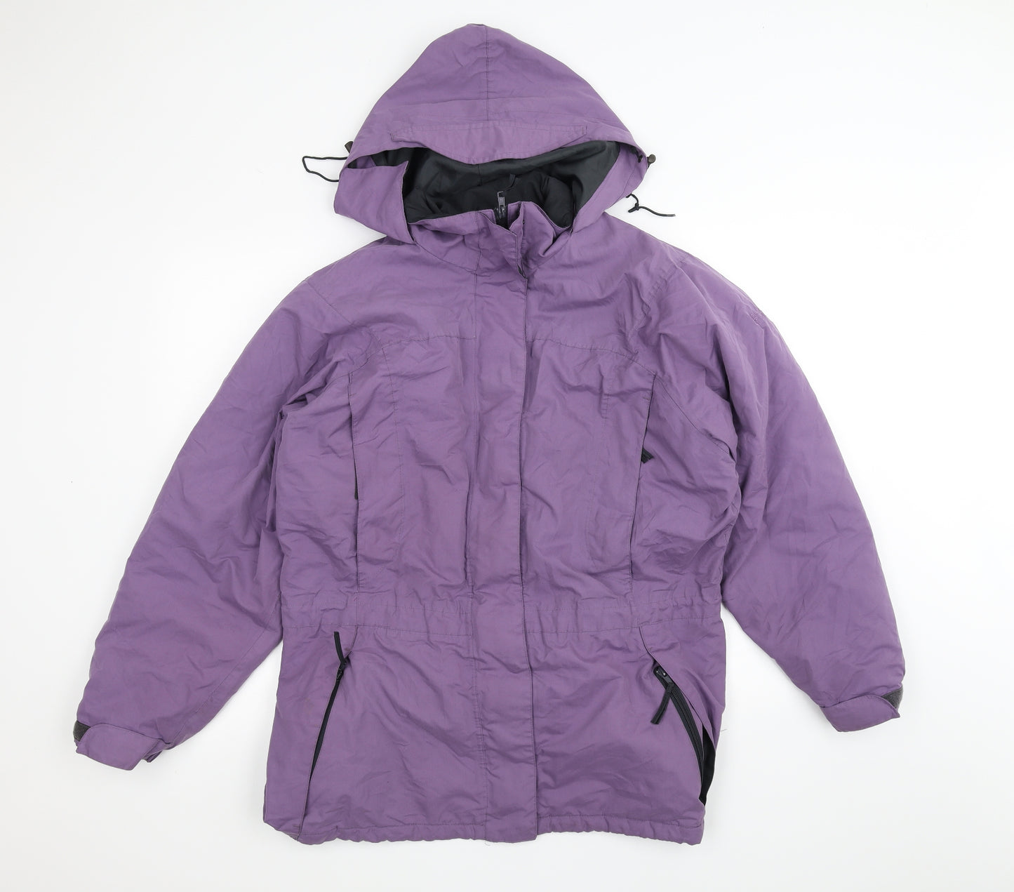 Artic Storm Womens Purple   Parka Coat Size L