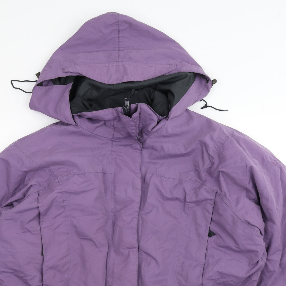 Artic Storm Womens Purple   Parka Coat Size L