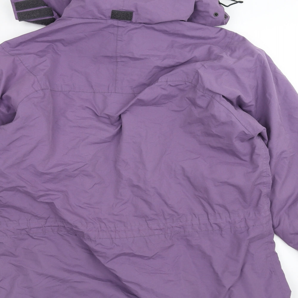 Artic Storm Womens Purple   Parka Coat Size L