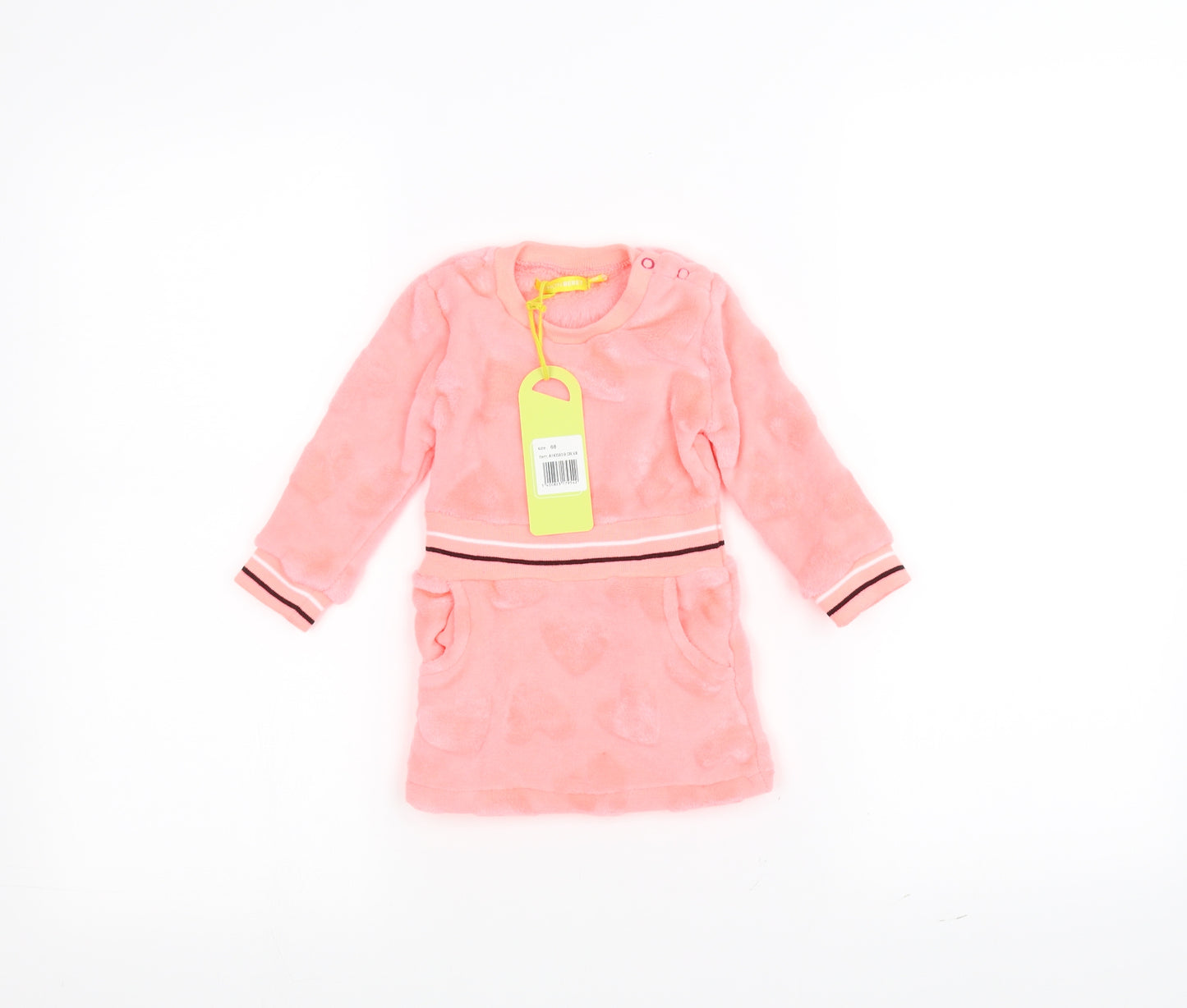 lemon beret Girls Pink   Pullover Jumper Size 6-9 Months