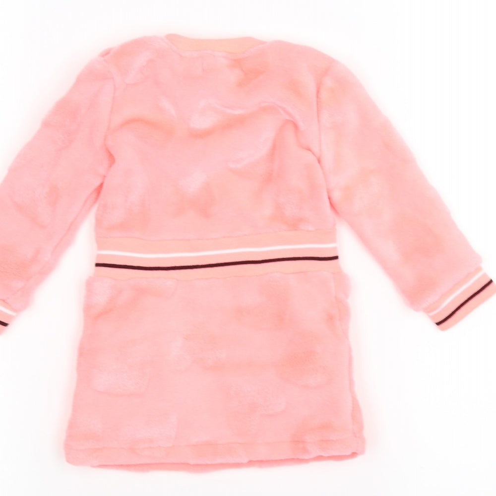 lemon beret Girls Pink   Pullover Jumper Size 6-9 Months
