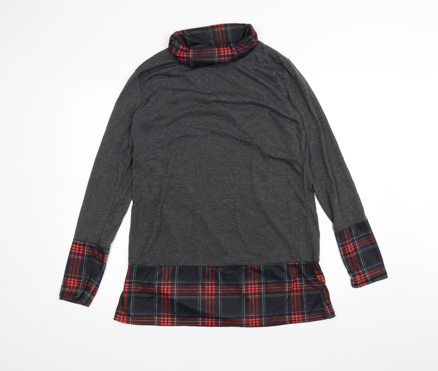 Preworn Womens Grey   Basic T-Shirt Size XL
