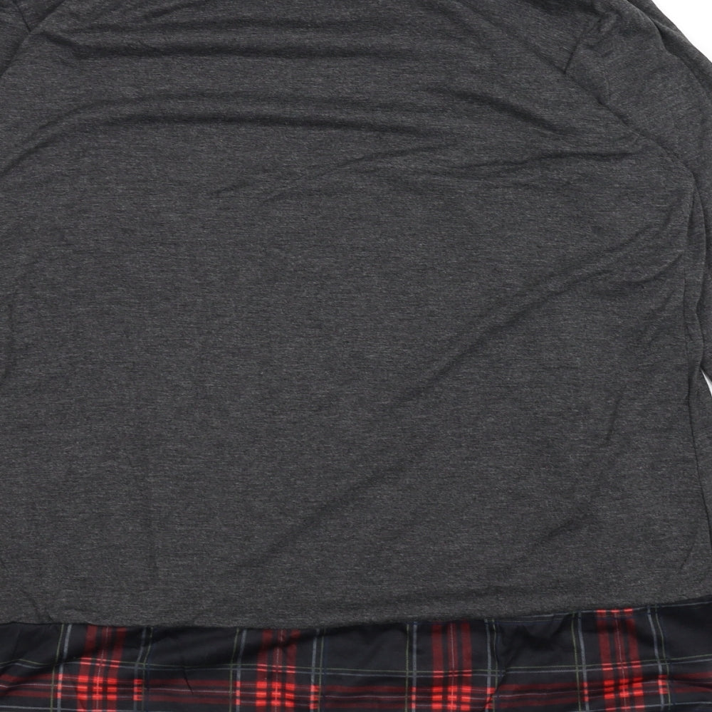 Preworn Womens Grey   Basic T-Shirt Size XL