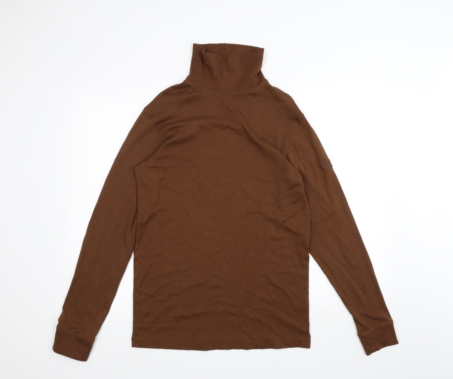 Cotton Traders Mens Brown    T-Shirt Size L