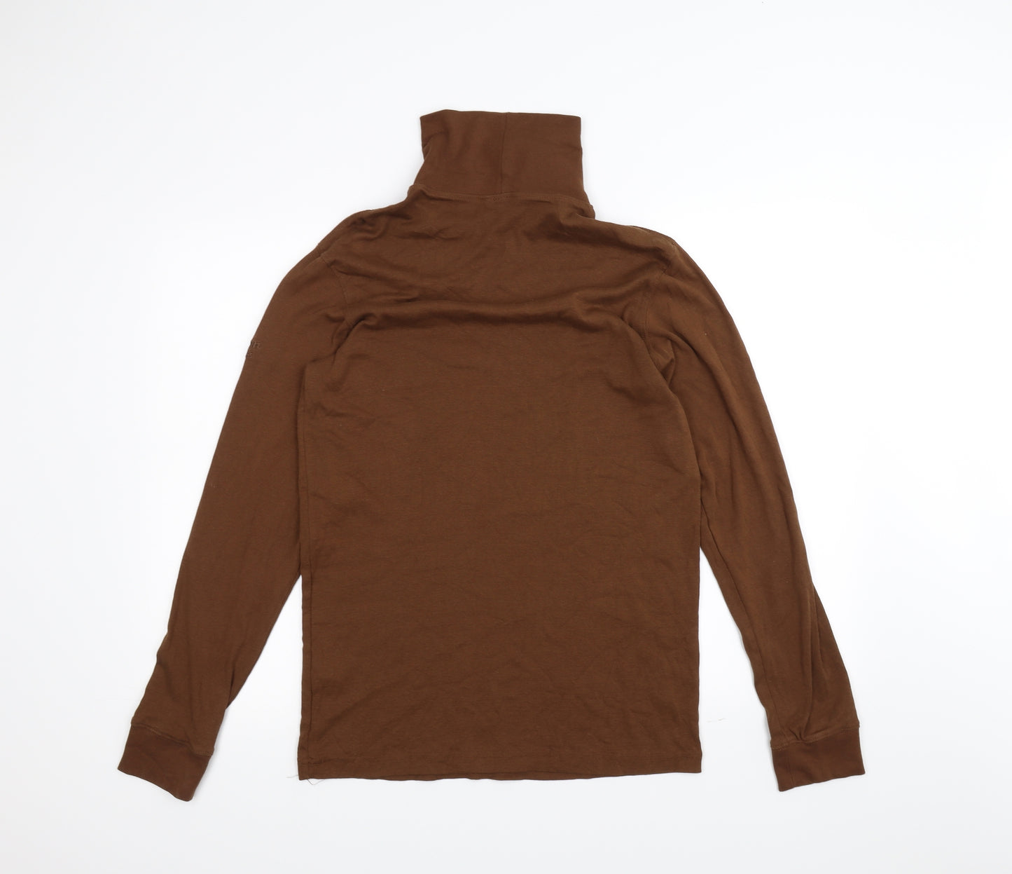 Cotton Traders Mens Brown    T-Shirt Size L