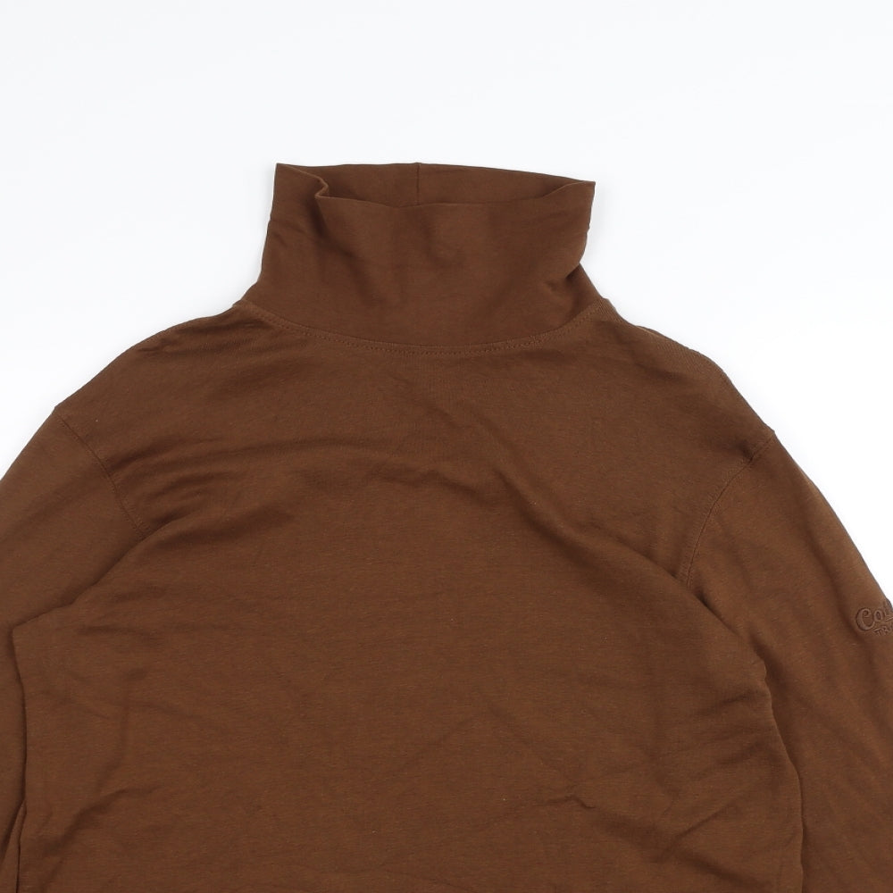 Cotton Traders Mens Brown    T-Shirt Size L