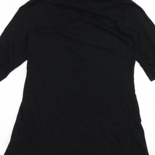 Topshop Womens Black   Basic T-Shirt Size 10