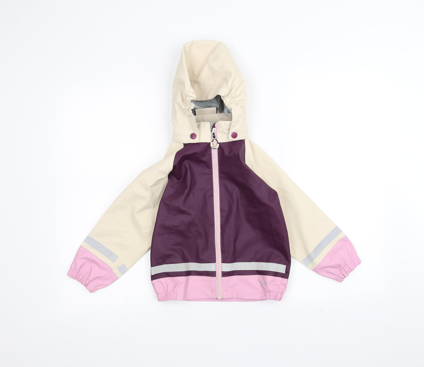 Reflex Girls Purple   Rain Coat Coat Size 4 Years