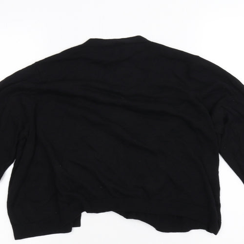 Preworn Womens Black   Cardigan Jumper Size 18