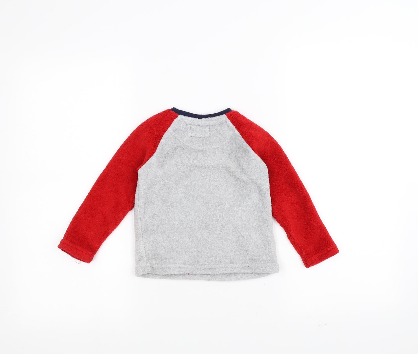 Primark Boys Grey   Pullover Jumper Size 2-3 Years  - football