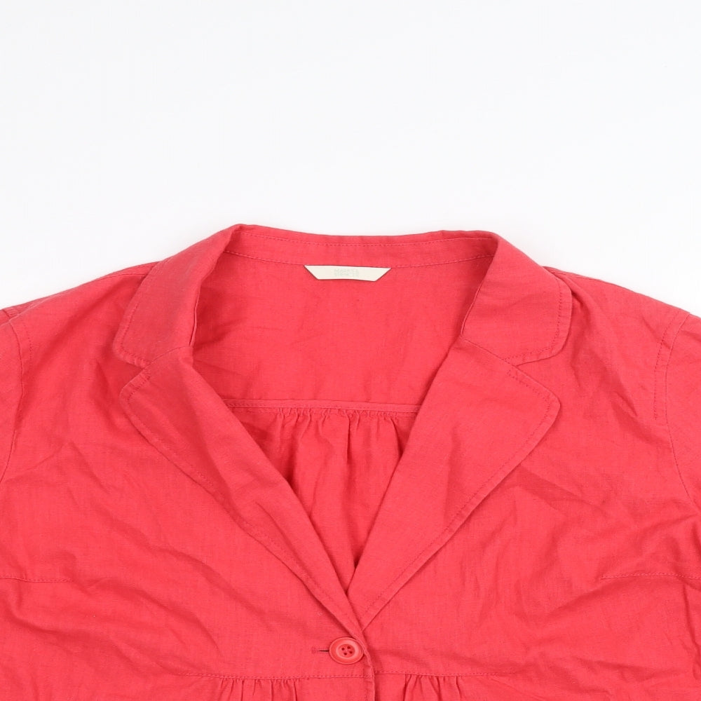Marks and Spencer Womens Red   Jacket  Size 20